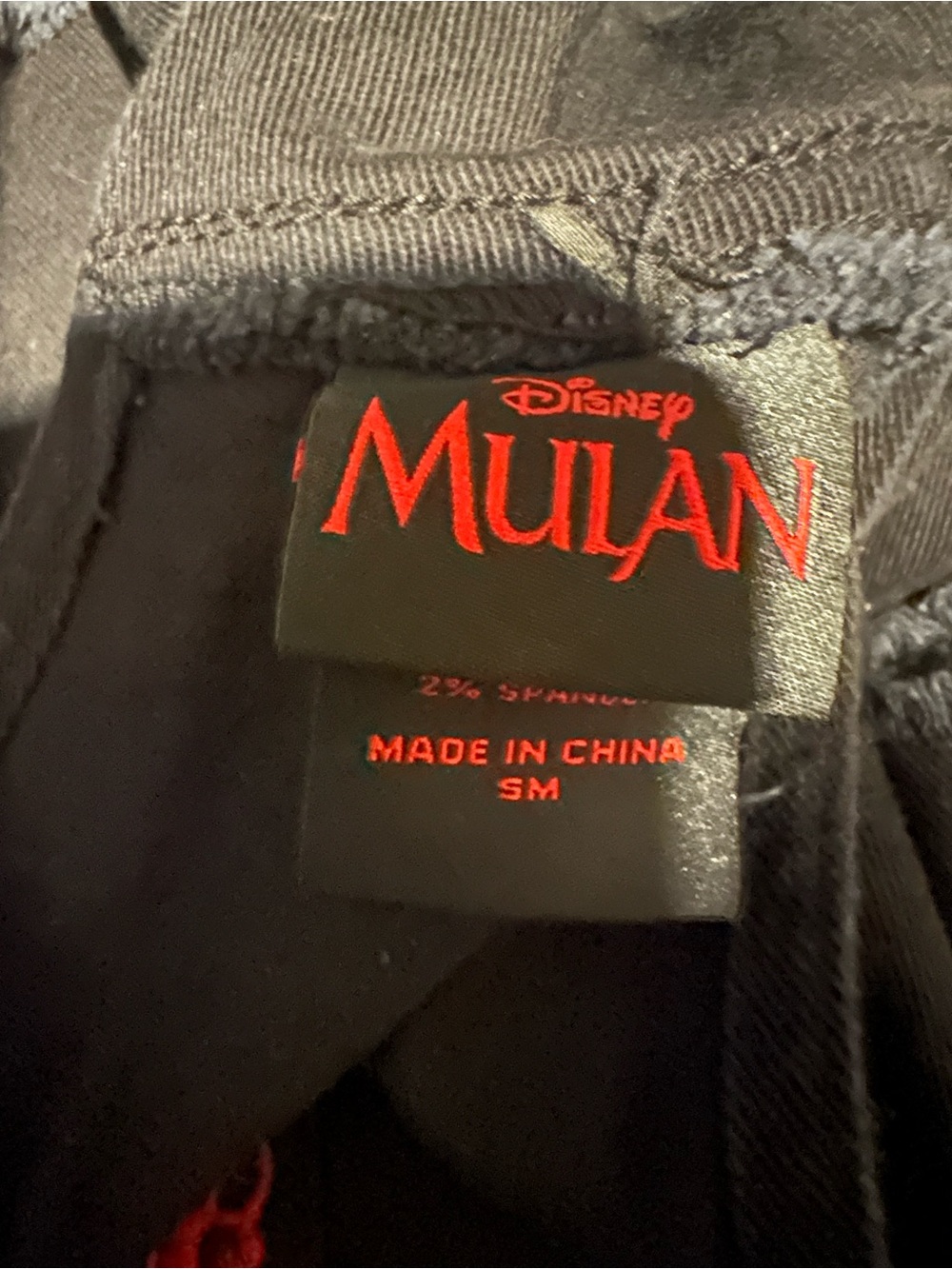 Disney Mulan Embroidered Shortalls - Picture 4 of 4